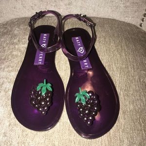 Katy Perry scented Grape Jelly Sandals